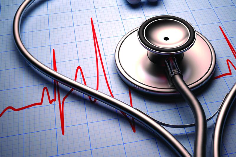 stethoscope in the shape of a heart