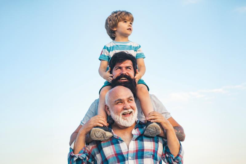 Father and son